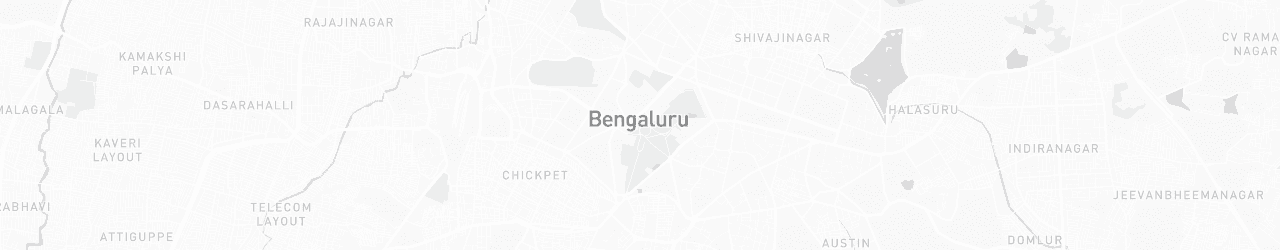 Mappa di Bangalore