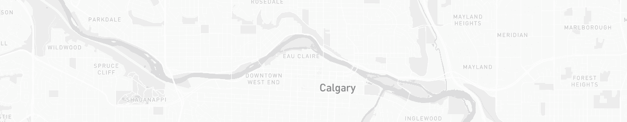Mappa di Calgary