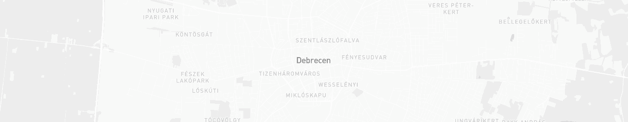 Mappa di Debrecen
