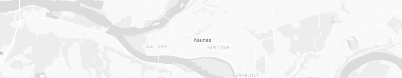 Mappa di Kaunas