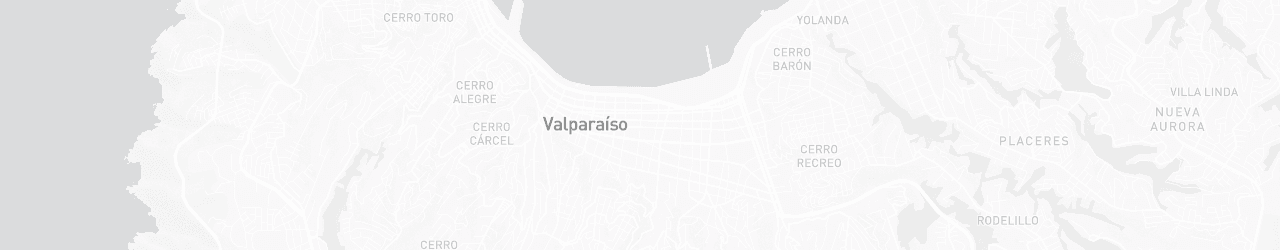 Mappa di Valparaíso