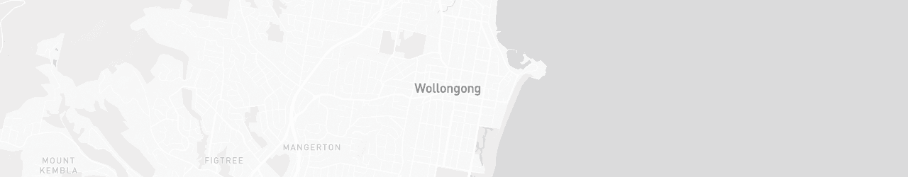 Mappa di Wollongong