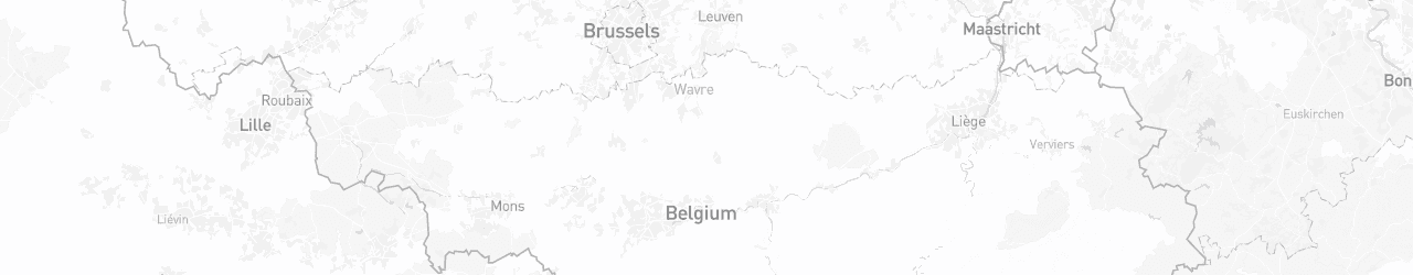 Mappa di Belgio