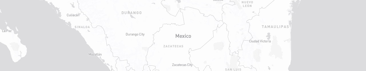 Mappa di Messico
