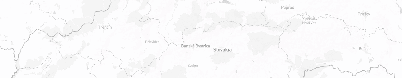 Mappa di Slovacchia